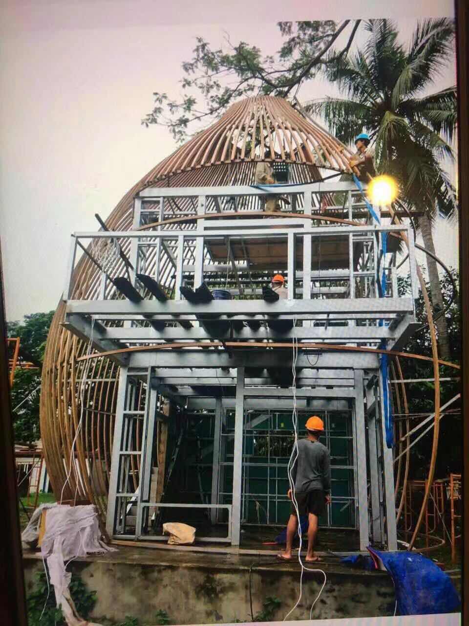 緬甸鳥籠別墅及仿真樹屋