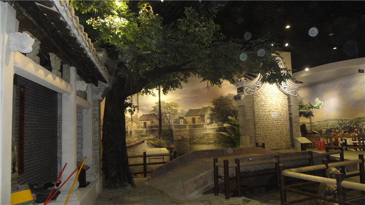 佛山南海石景宜博物館仿真榕樹(shù)