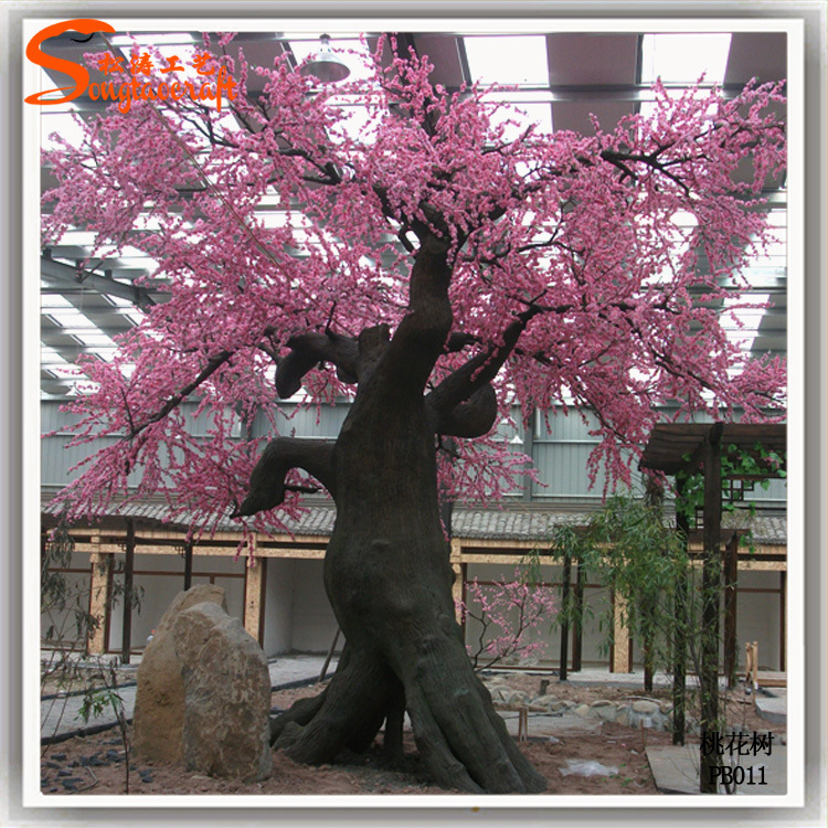 仿真桃花樹如何安裝？