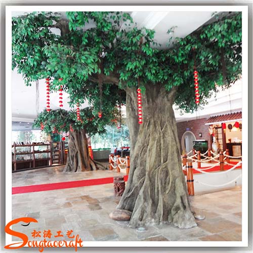 仿真植物廠家是怎樣制作仿真植物的?