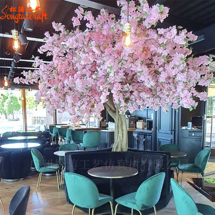 仿真櫻花樹的制作過程