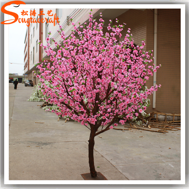 仿真桃花樹的制作方法