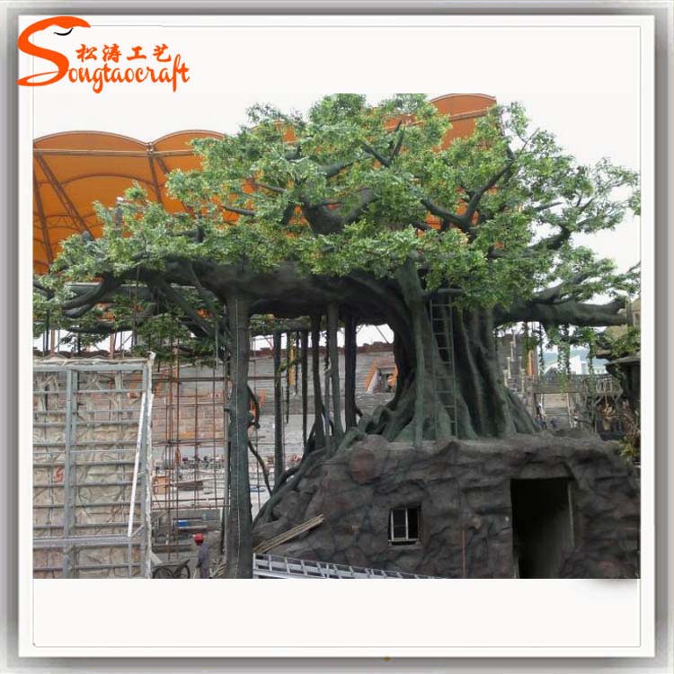 巧奪天工的松濤仿真榕樹是怎樣制成的