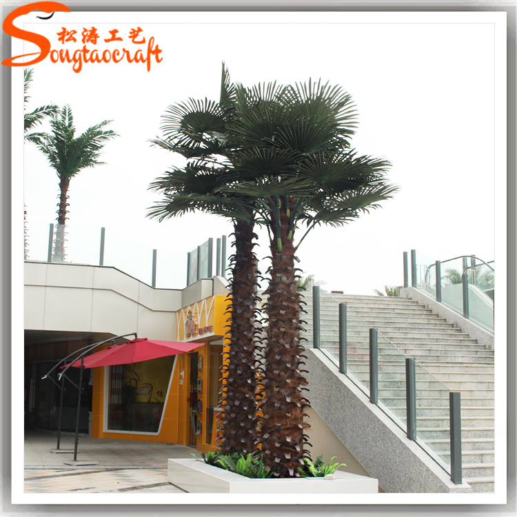 廣東湛江商場仿真棕櫚樹