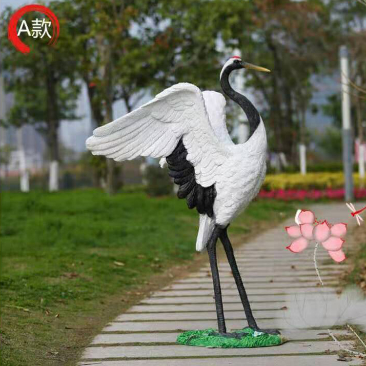 仿真仙鶴雕塑