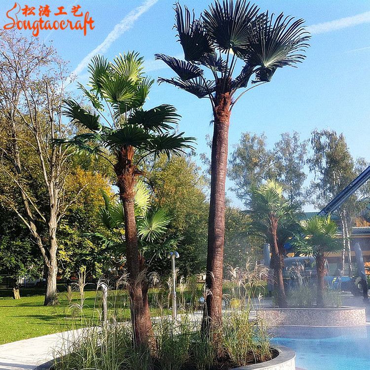 奧地利SPA仿真蒲葵樹景觀