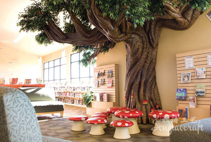 泡沫仿真樹(shù)安裝過(guò)程圖解