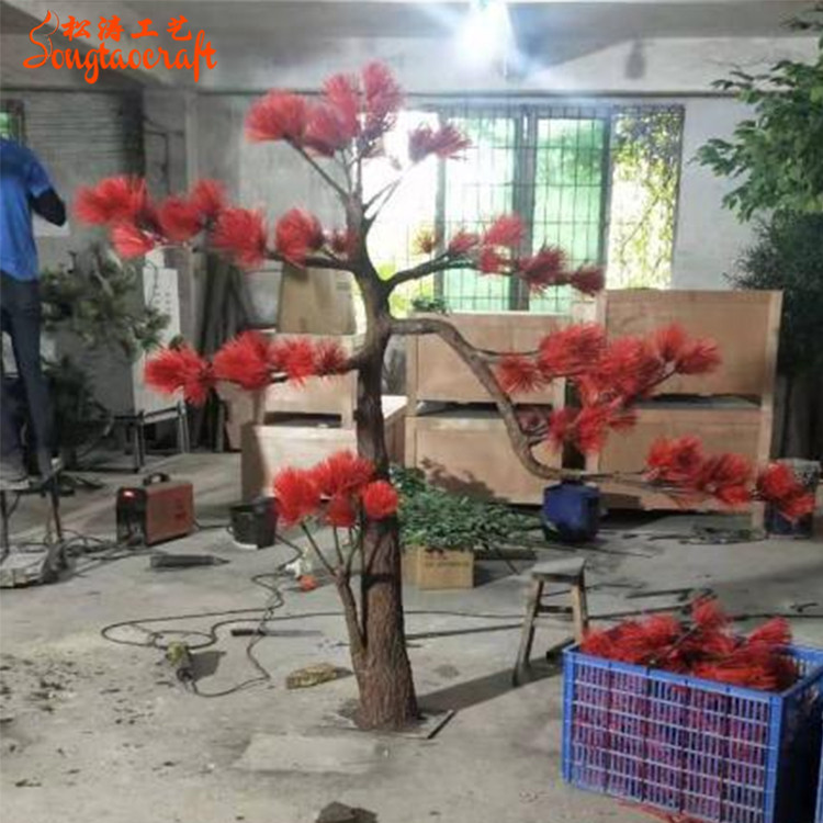 高仿真松樹，松濤工藝制作