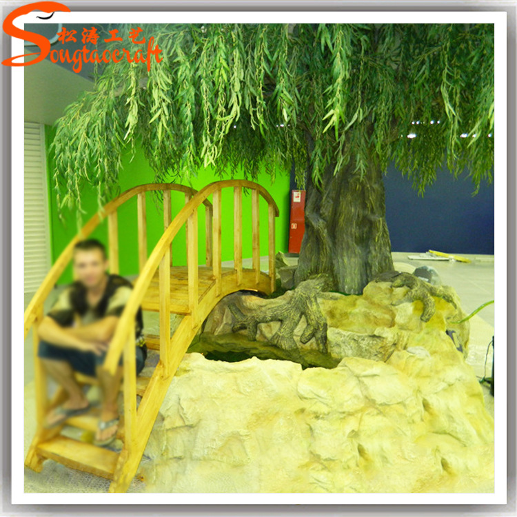 園林植物造景之仿真柳樹