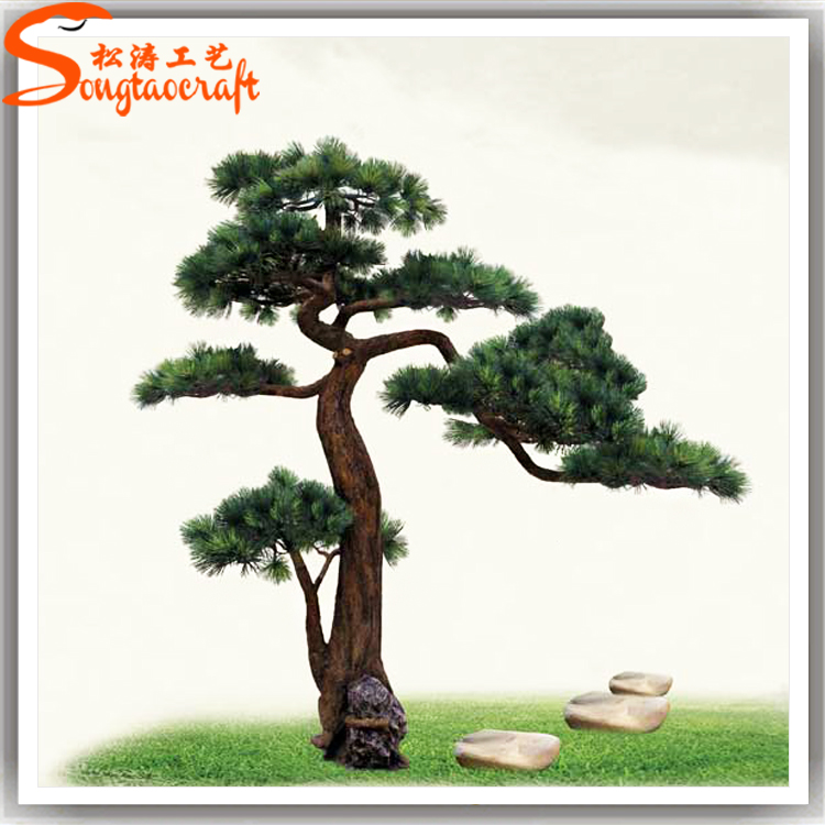 松濤工藝告訴你仿真松樹是如何“煉”成的