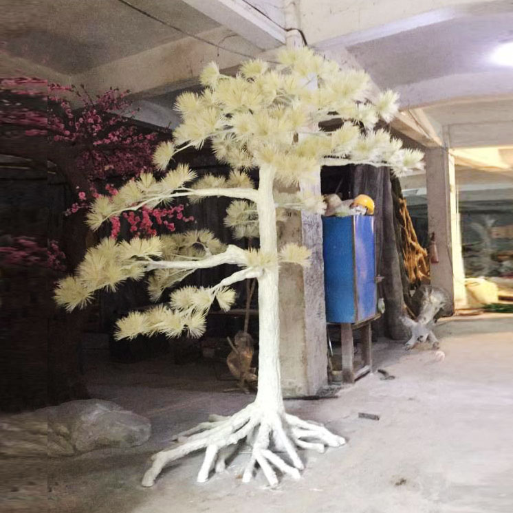 松濤工藝告訴你仿真松樹是如何“煉”成的