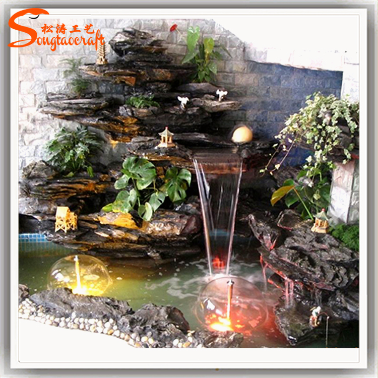 室內(nèi)假山，回歸大自然