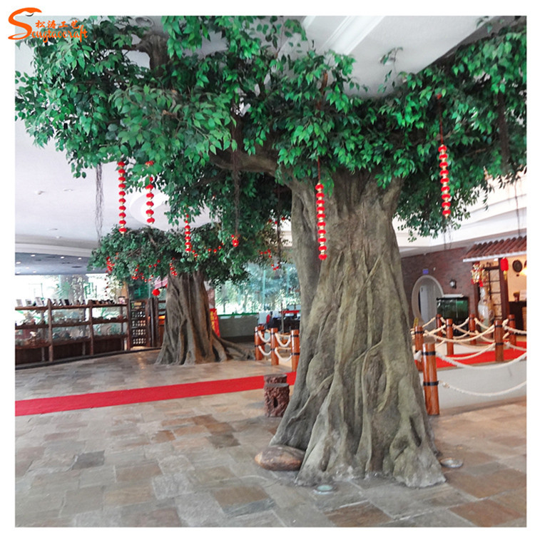 仿真榕樹的應用和制造流程