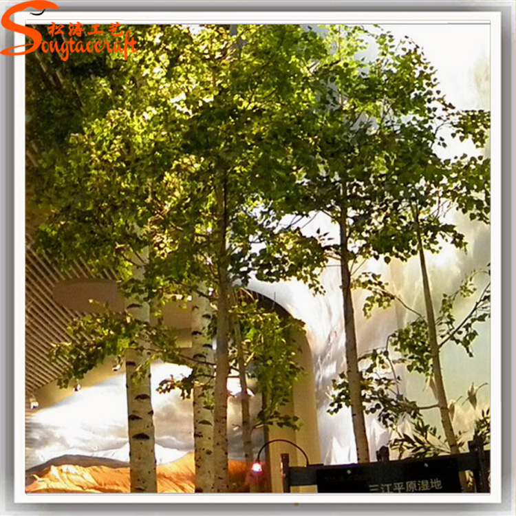 松濤工藝：有“文藝小青年”之稱的仿真白樺樹是怎樣制作的？