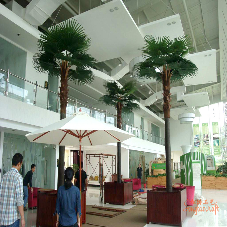  仿真蒲葵樹的擺放有什么講究呢？