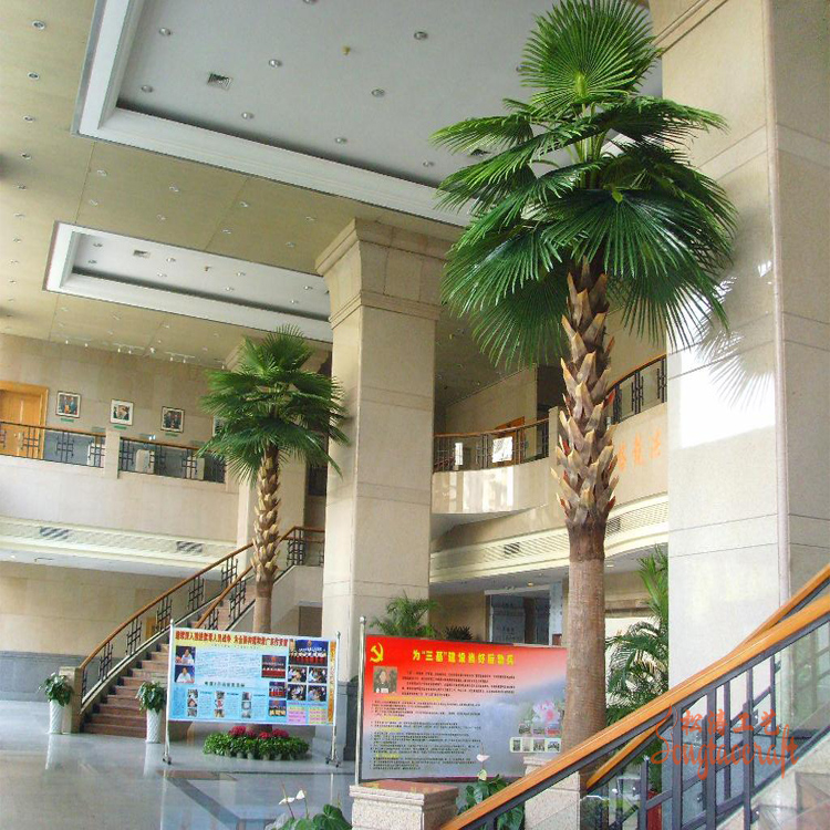  仿真蒲葵樹的擺放有什么講究呢？