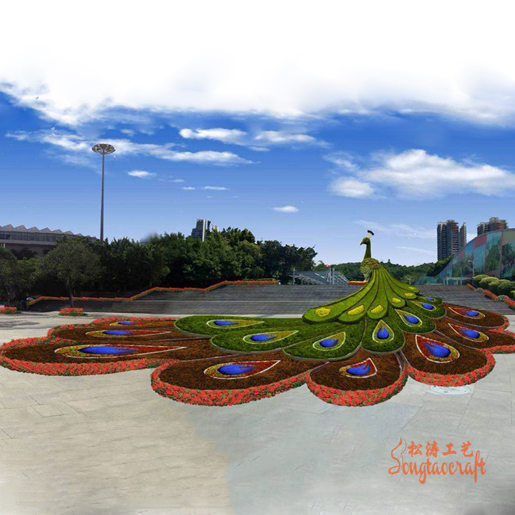 獨(dú)具匠心的仿真綠雕真的能成為城市的“門面”嗎？