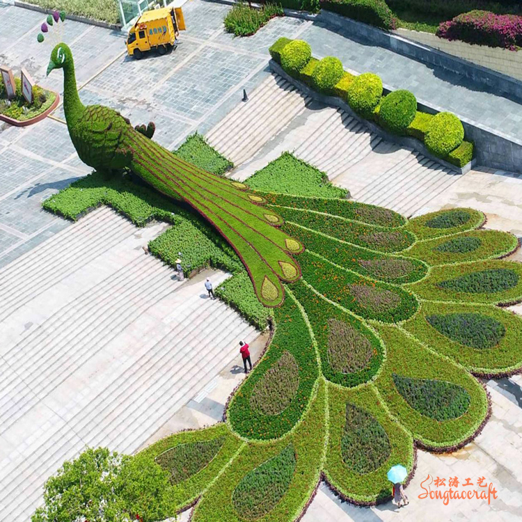 獨(dú)具匠心的仿真綠雕真的能成為城市的“門面”嗎？